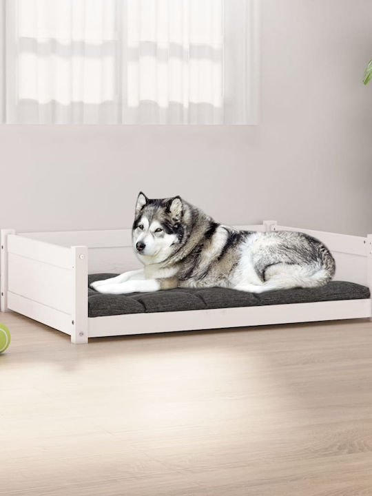vidaXL Sofa für Hunde Weiß 105.5x75.5cm