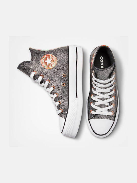 Chuck Taylor All Star Lift tip botine Negre