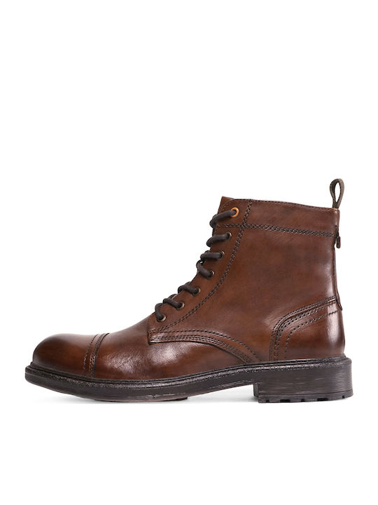 Freedom Leather Tabac Brown Boots Anatomical