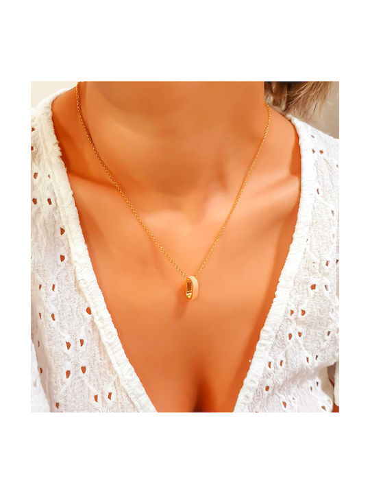 Vogue Mare Necklace from Gold Plated Silver