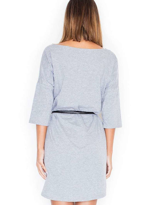 Katrus Mini Dress Gray