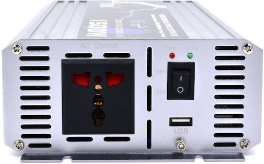 TBE TBE T12P1200-2 Καθαρού Ημιτόνου Inverter Ισχύος 1200W με Τάση Εισόδου 12V