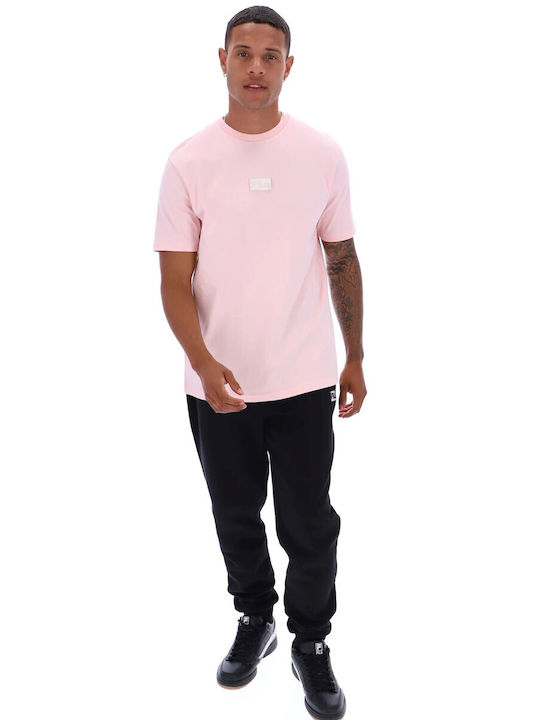 Fila Dax Herren T-Shirt Kurzarm Rosa