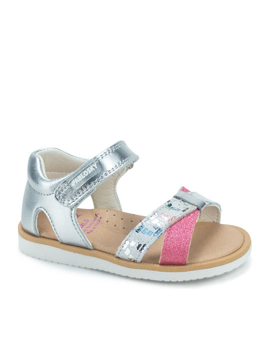 Kinder Sandalen Anatomisch Silber