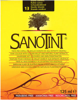 Sanotint Classic Set Hair Dye no Ammonia 13 Blonde Swedish 125ml