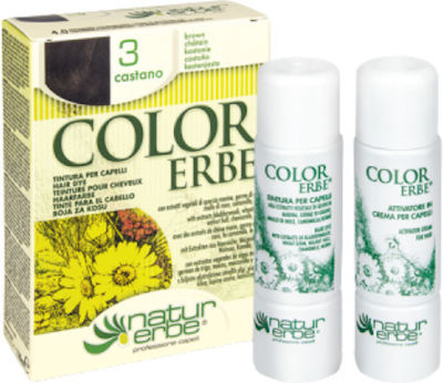 Natur Erbe Color Erbe Set Vopsea de Păr fără amoniac 135ml