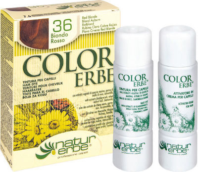 Natur Erbe Color Erbe Set Vopsea de Păr fără amoniac 135ml