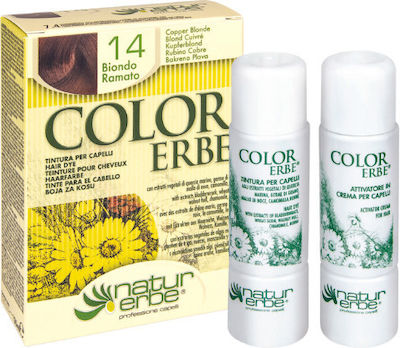 Natur Erbe Color Erbe Set Vopsea de Păr fără amoniac 135ml