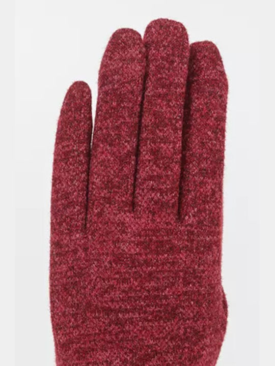 Fragola Women's Touch Gloves Burgundy GL-08