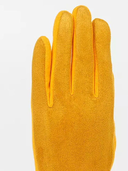 Fragola GL-12 Gelb Wolle Handschuhe GL12