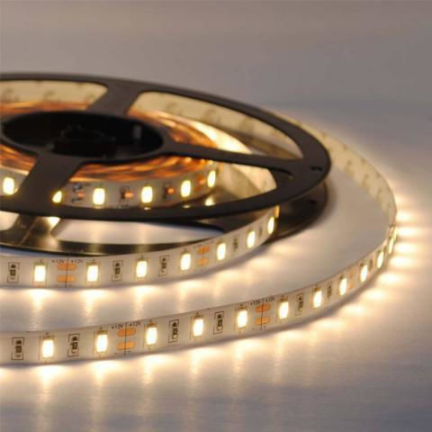 Fos me LED Лента 12V Топло бяло Светлина 5м Тип SMD2835