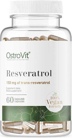 OstroVit Resveratrol Vege Besonderes Nahrungsergänzungsmittel 60 Kapseln
