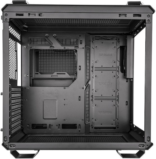 Asus TUF GT502 Геймърско Midi Tower Компютърна Кутия с Черен Страничен Прозорец