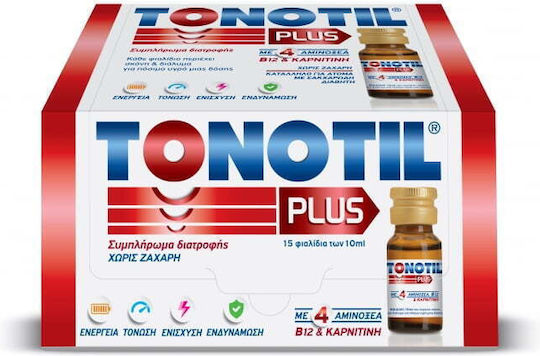 Tonotil Plus Πολυβιταμίνη για Ενέργεια 30 x 10ml