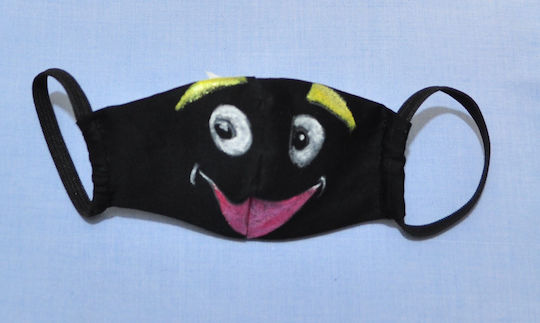 Mc Decor Cloth Face Mask Black MCD.MP.022 1pcs