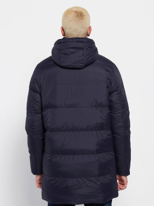 Funky Buddha Jacket Puffer Navy Blue