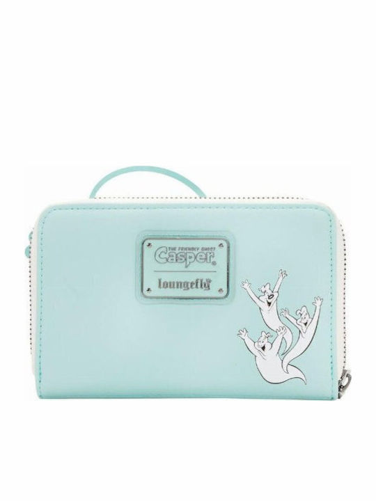 Loungefly Casper Friendly Ghost Детски портфейл с цип Бял