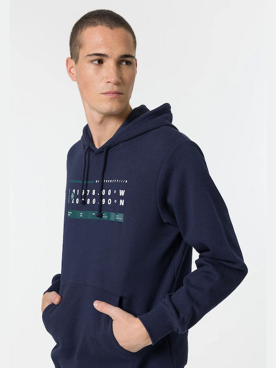 TIFFOSI HOODIE ALBASTRU