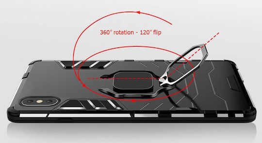 Powertech Back Cover Σιλικόνης Μαύρο (iPhone 14 Pro)
