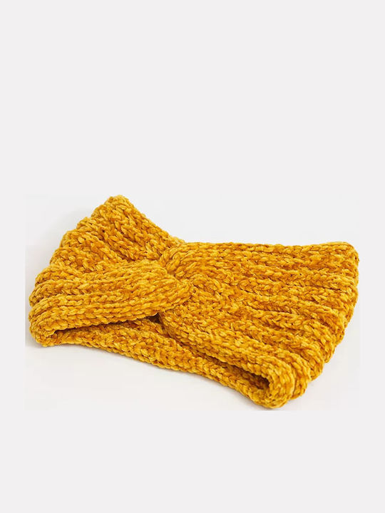 HB-01 Knitted Beanie Cap Mustard
