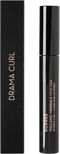 Korres Drama Curl Volcanic Minerals Mascara Black 01 11ml