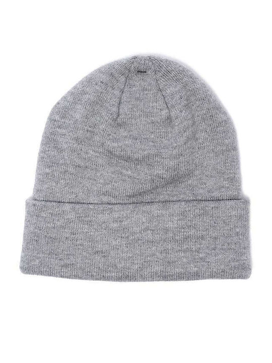 Beanie Beanie Knitted Light Grey Melange