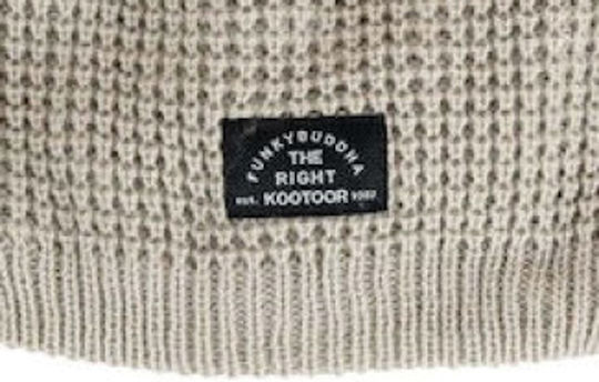 Beanie Unisex Beanie Knitted in Gray color