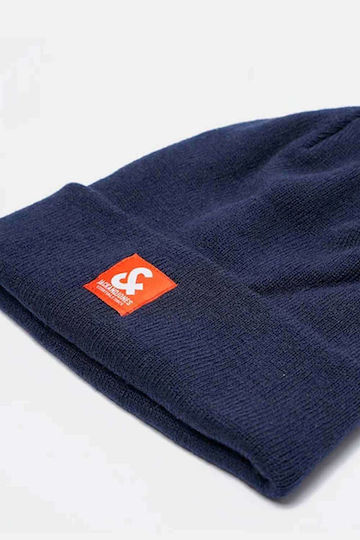 Beanie Ανδρικός Σκούφος Πλεκτός Navy Blazer