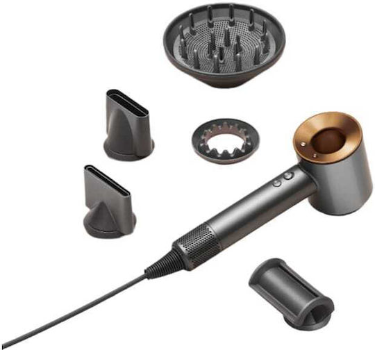 Dyson HD07 Supersonic Ionic Professional Hair Dryer with Diffuser 1600W Nickel / Copper