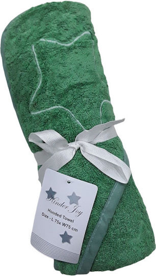 Beboulino Baby Bath Towel Bathrobe Hooded 75x75cm