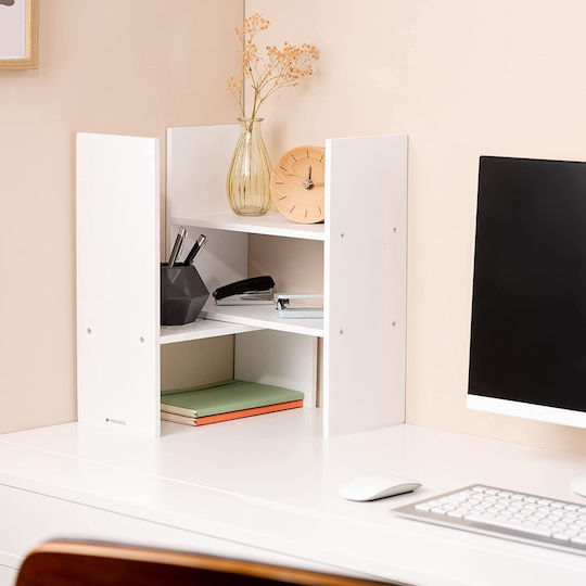 Lemnos Organizator de birou în Culoare Alb 1buc 40x15.5x51cm
