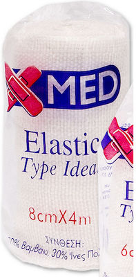 Medisei X-Med Ideal Ελαστικός Επίδεσμος 8cm x 4m