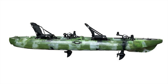 Gobo Dofine V NGR-0100-0308ARMY Kayak din plastic Pescuit 2 persoane Verde