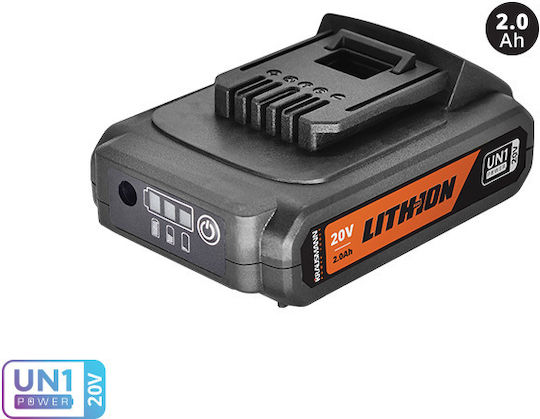 Krausmann U70020-12S Percussive Battery Drill Driver 20V 1x2Ah