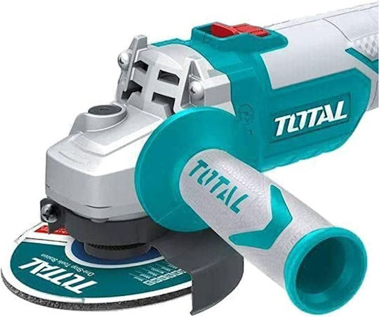 Total Τροχός 115mm Μπαταρίας με Ρύθμιση Στροφών 2x4Ah