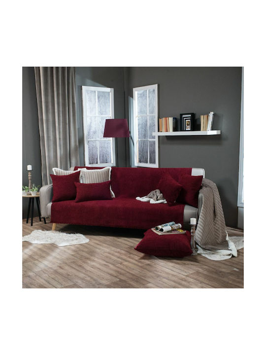 Teoran Sofa-Kissen Solid 310 43x43cm.