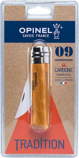 Opinel No.09 Taschenmesser Braun