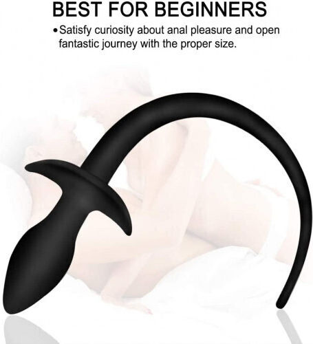CyprusLoveShop Anal Plug Schwarz 20cm