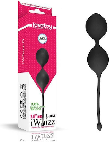 Lovetoy iWhizz Luna Κολπικές Μπάλες Black