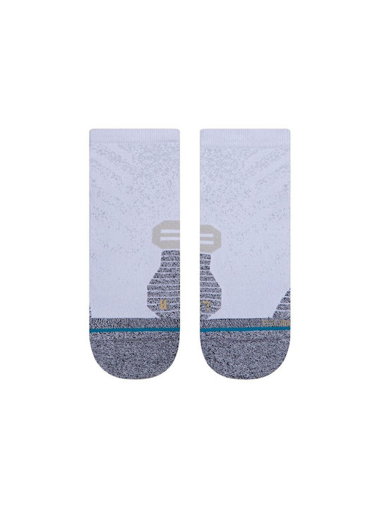 Stance QTR ST Running Socks White 1 Pair