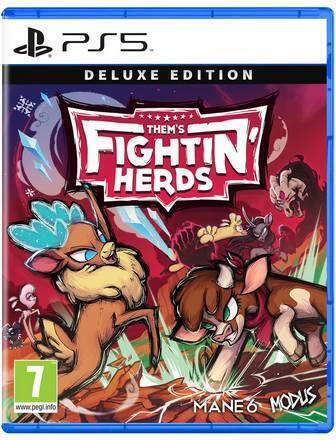 Them's Fightin' Herds Deluxe Edition PS5 Game