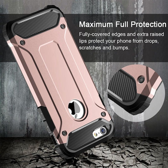 Sonique Heavy Armor Back Cover Σιλικόνης 2mm Ροζ Χρυσό (Redmi Note 11 / 11S 4G)