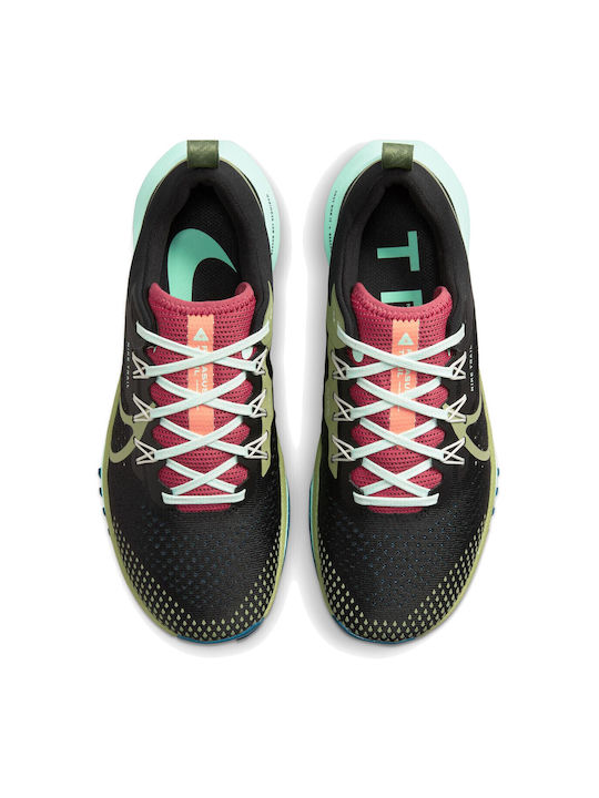 React Pegasus Trail 4 Sport Shoes Trail Running Black / Alligator / Canyon Rust / Mint Foam