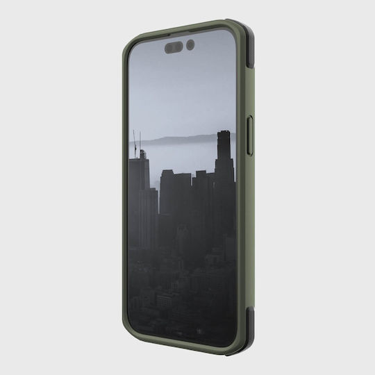Raptic Secure Back Cover Πλαστικό Πράσινο (iPhone 14 Pro)