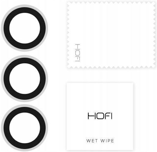 Hofi Camring PRO+ Kameraschutz Gehärtetes Glas Black für das iPhone 14 Pro / 14 Pro Max