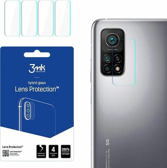 3MK Flexible Lens 4pcs Camera Protection Tempered Glass Transparent for the Xiaomi 11T / 11T Pro