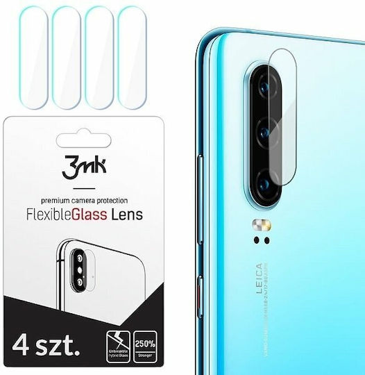 3MK Lens Flexible Glass Προστασία Κάμερας Tempered Glass Διάφανο για το Galaxy A40