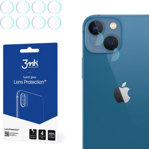 3MK 4-Pack Protecție Cameră Tempered Glass Transparent pentru Redmi Note 11S 5G