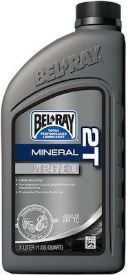 Bel-Ray 2T Mineral Motorcycle Oil for Two-Stroke Engines 1lt