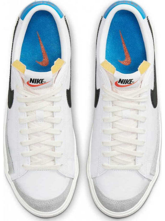 Blazer Low '77 PRM Sneakers White / Black / Lt Photo Blue / Sail